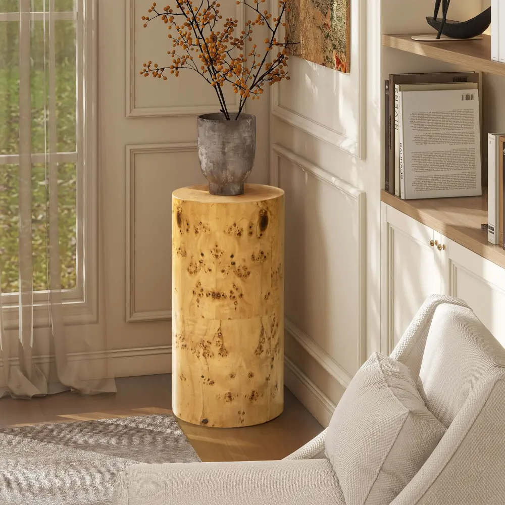 Multi-Tiered Nebula - Accent Pillar Side Table