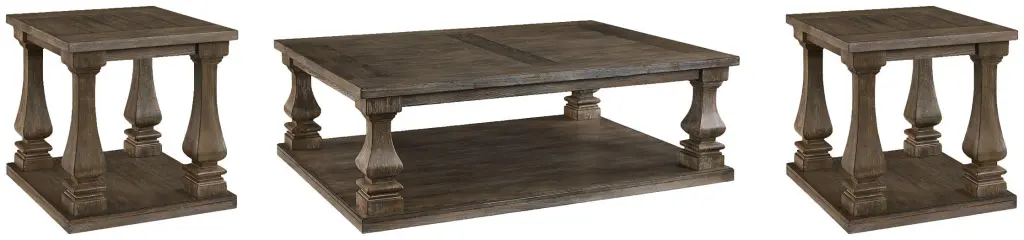 Johnelle Occasional Table Set Modern Accent Furniture