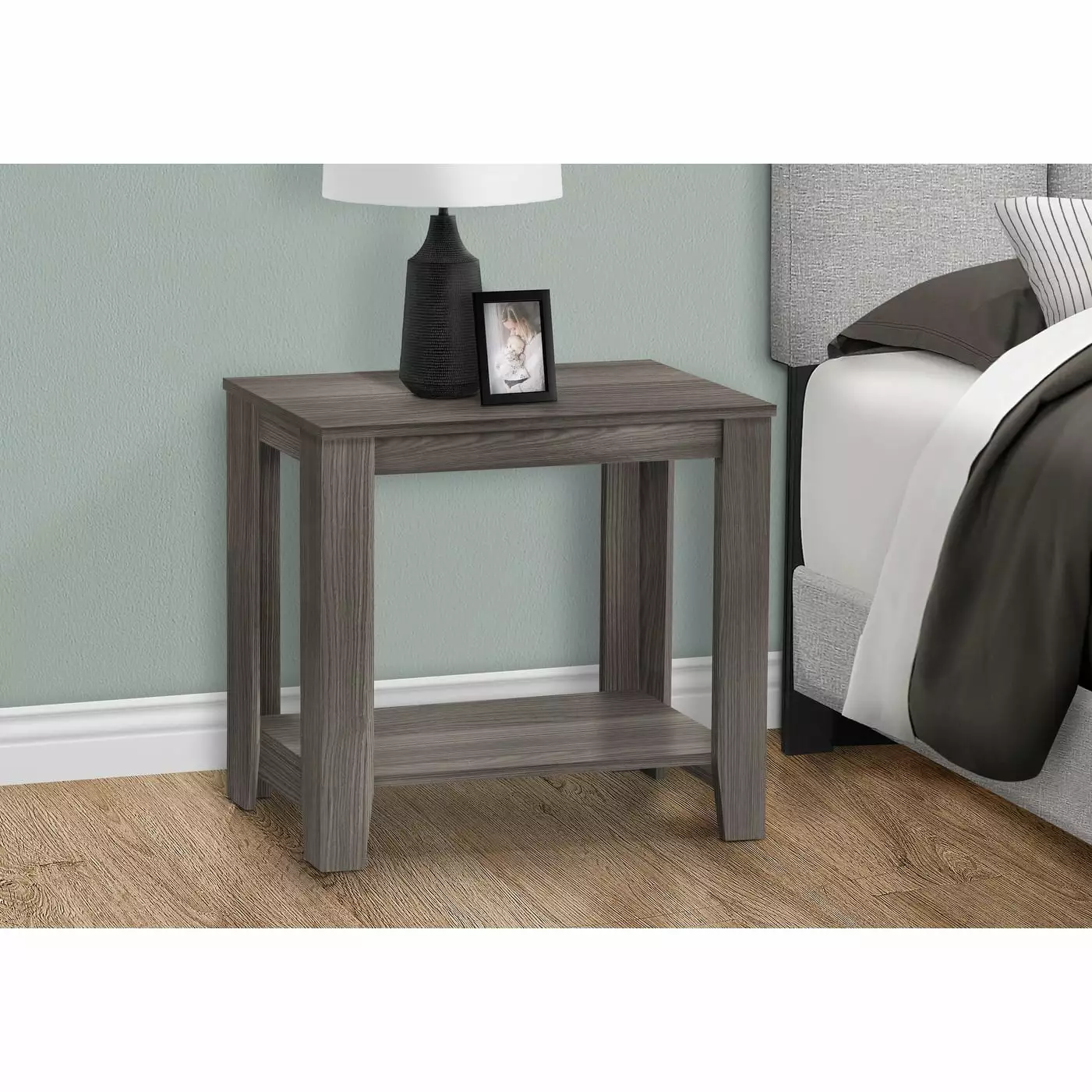 Monarch Accent Table Side End Nightstand Lamp Living Room Bedroom Transitional Style