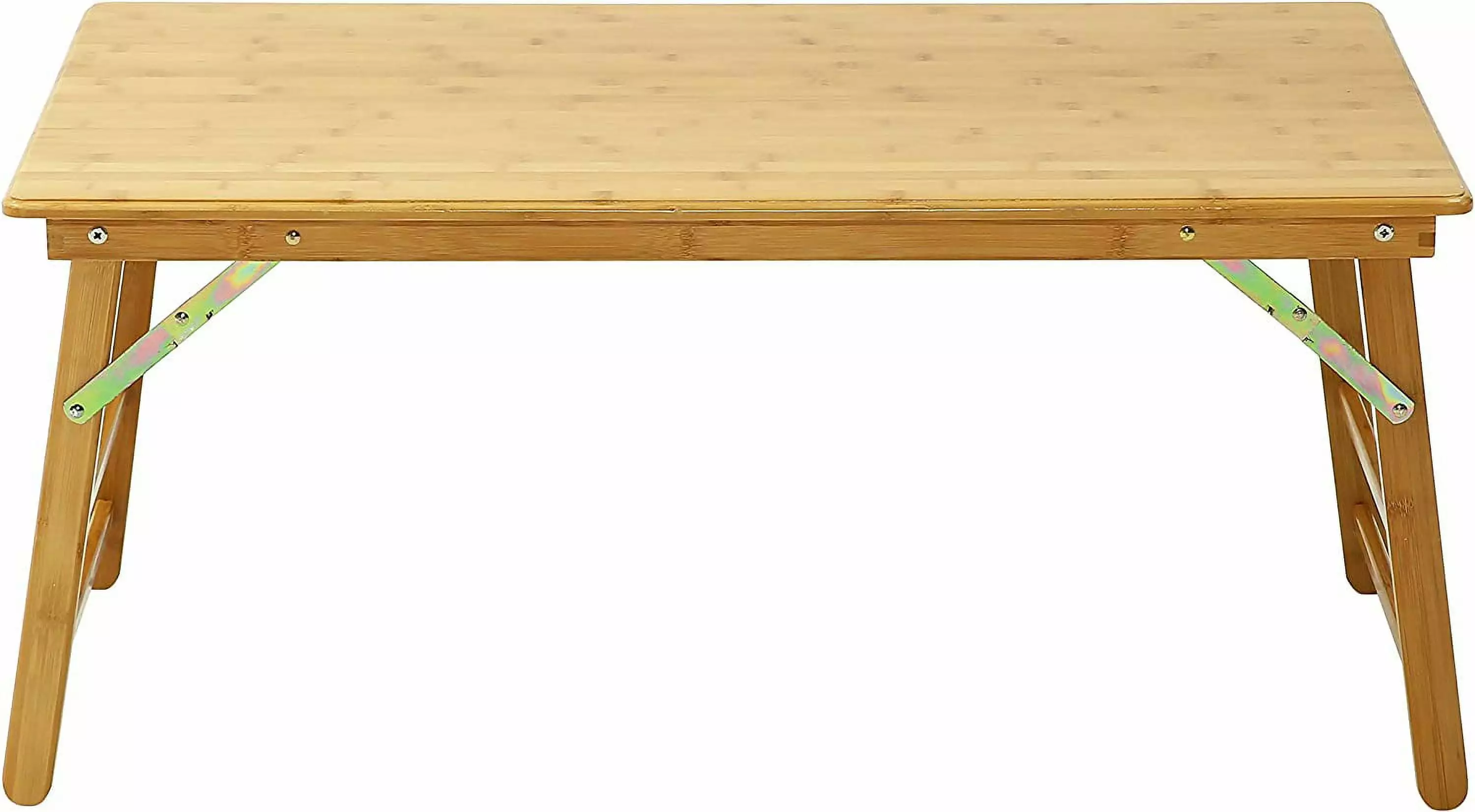 Bamboo Rectangular Folding Table Children's Art Craft Study Activity Table