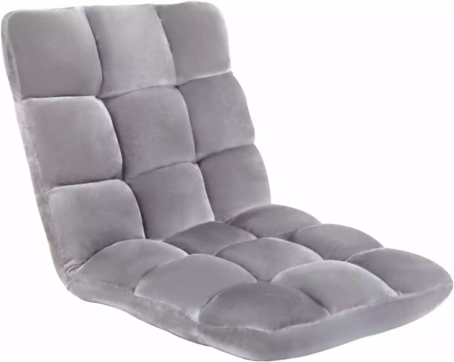 Adjustable Floor Chair Multi-Angle Back Support Reading Gaming and Meditation BSL