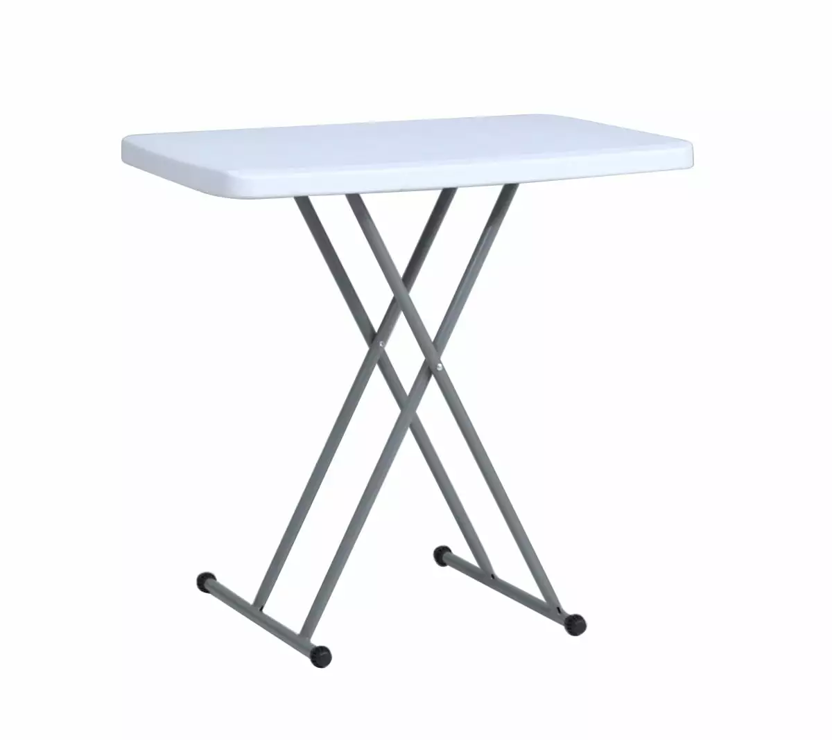TentandTable Rectangle Adjustable Height Plastic Table 20x30 Inches