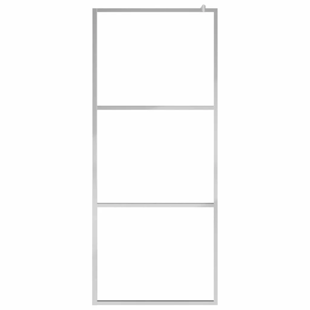 Vidaxl Aluminum Frame Adjustable Wall Panel Screen 35.4x76.8 Frosted Luxury Materials Room Divider Irfora