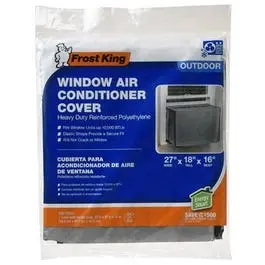 Outside Window Air Conditioner Cover 27x18x16-Inch Weather Protection Frost King