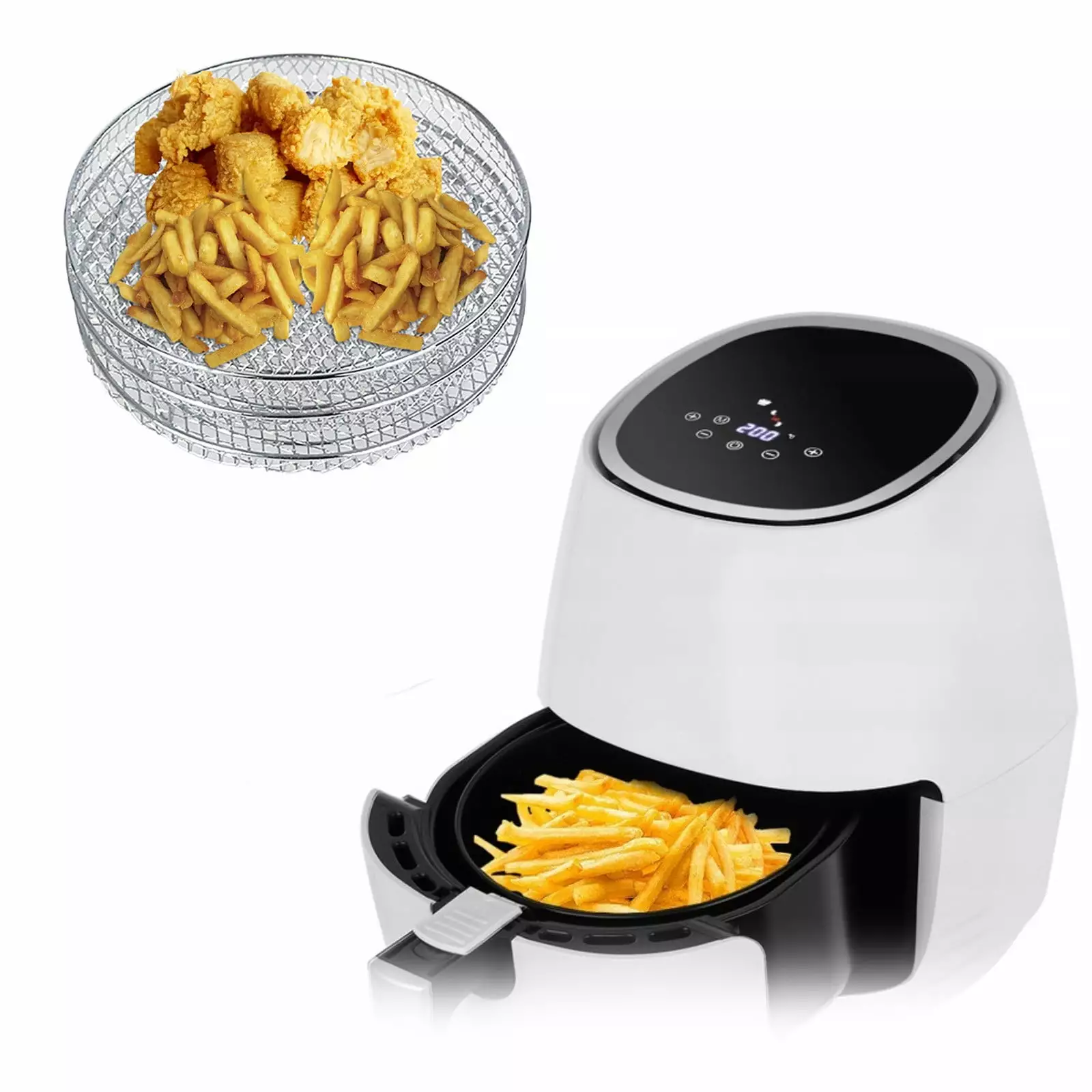 Brondbend Fryer Binquireet Replacement Accessories Toaster Oven Air Fryer Flash Deals