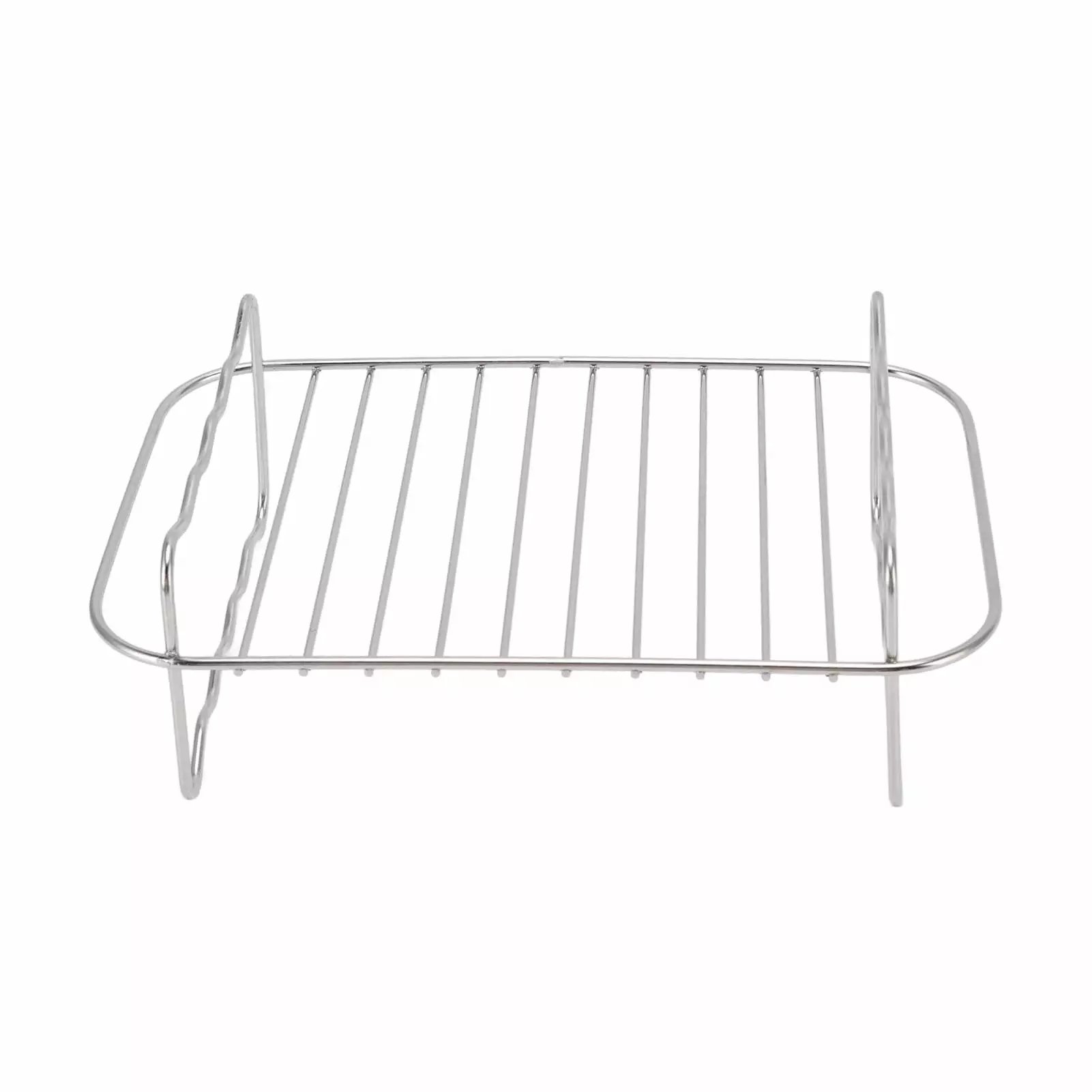 2024 Stainless Steel Double Layer Fryer Rack Ninja Foodi 8QT Dual Basket Air Fryer jinmingjiaju