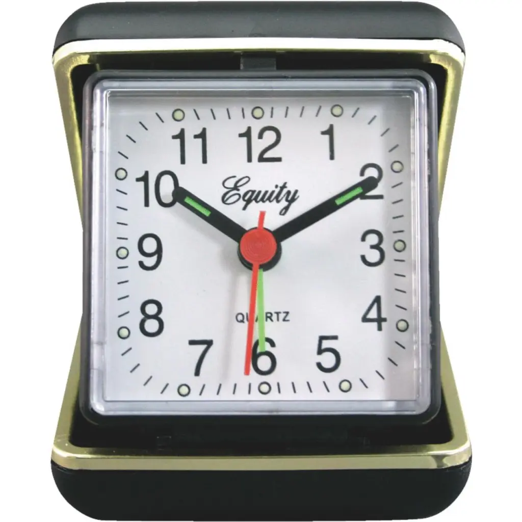 La Crosse Technology Equity Travel Alarm Clock Easy-to-Read Display