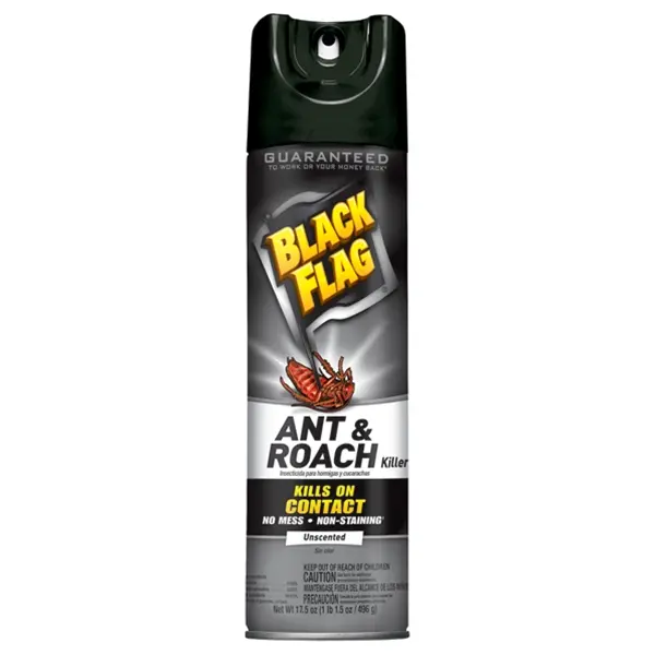 BLACK FLAG ANT & ROACH KILLER UNSCENTED SPRAY Indoor Pest Control