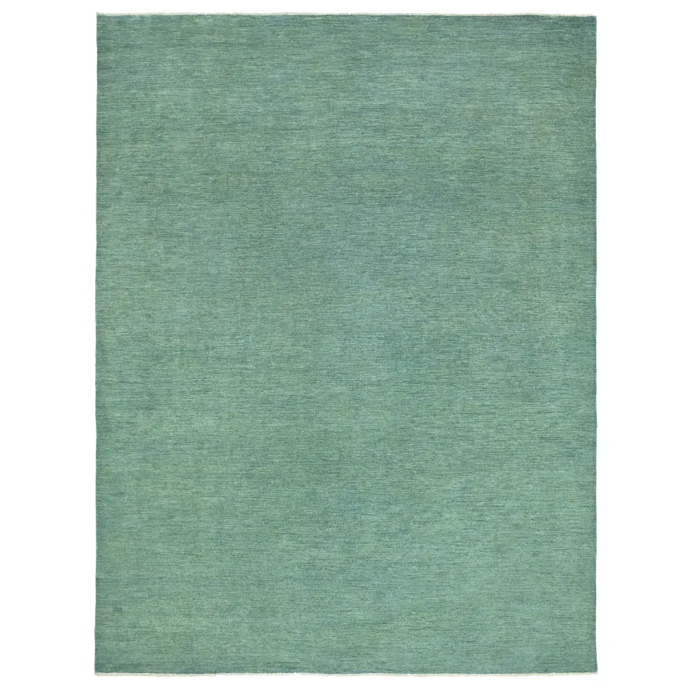 Distressed Sturdy Wool Area Rug - 9' x 12'