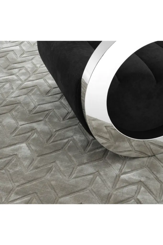 Eichholtz Gosling 7x10 Feet Gray Carpet Living Room