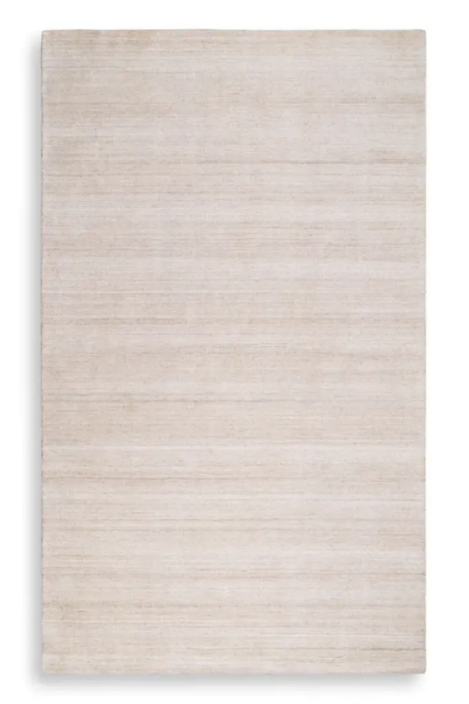 Eichholtz Pep Beige Handwoven Carpet 7x10 Feet Elegant Living Room Rug