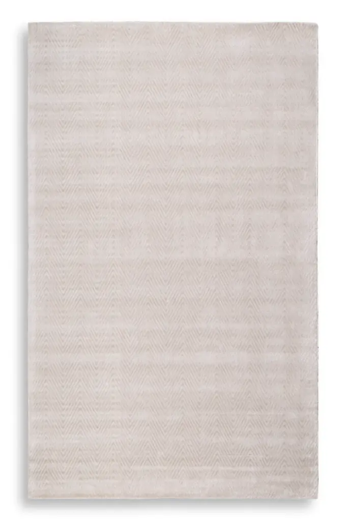 Off-White Carpet 7x10 Feet Eichholtz Herringbone Medium Area Rug