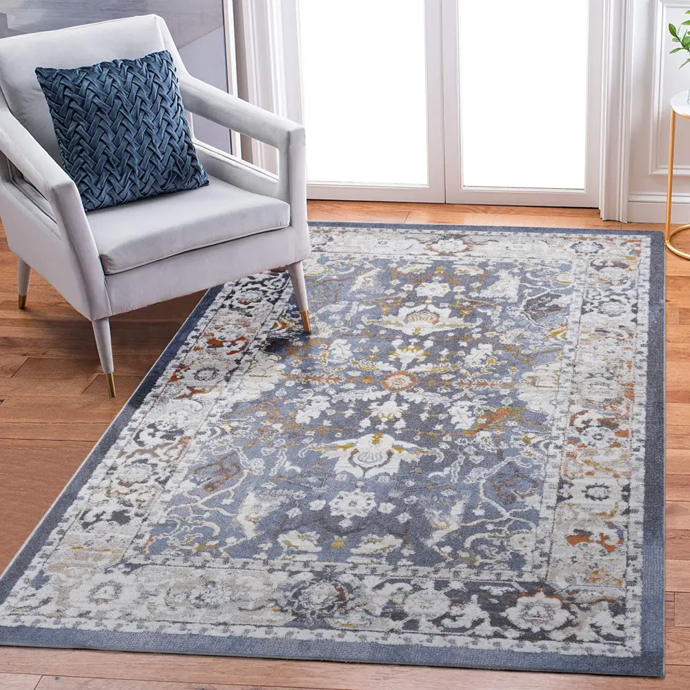 Payas - 6' X 9' Authentic Area Rug - Blue