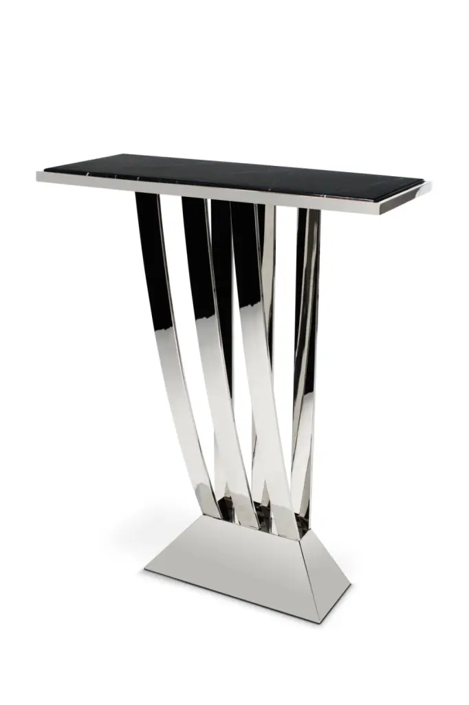 Eichholtz Beau Deco Small Art Deco Console Table Vintage Style