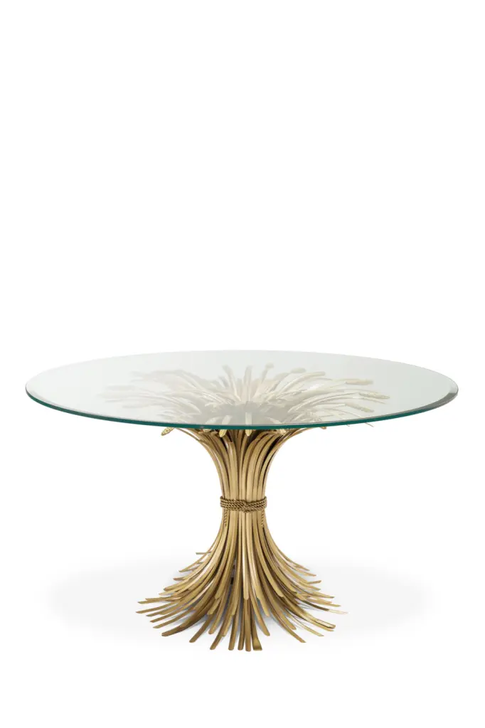 Small Gold Art Deco Console Table Eichholtz Beau Deco Vintage Entry Table