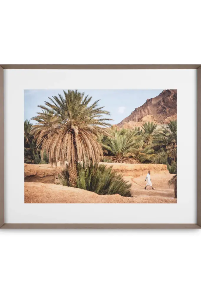 Eichholtz Moroccan Oasis Exotic Landscapes Art Print Wall Decor