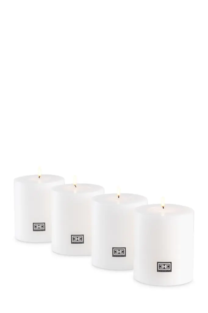 Eichholtz Artificial Candle Set 4 Realistic Flameless Decor