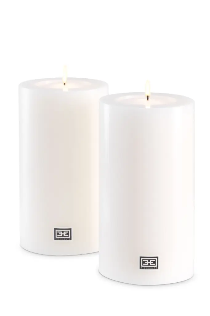 Eichholtz Large Artificial Candle Set 2 Elegant Home Lighting