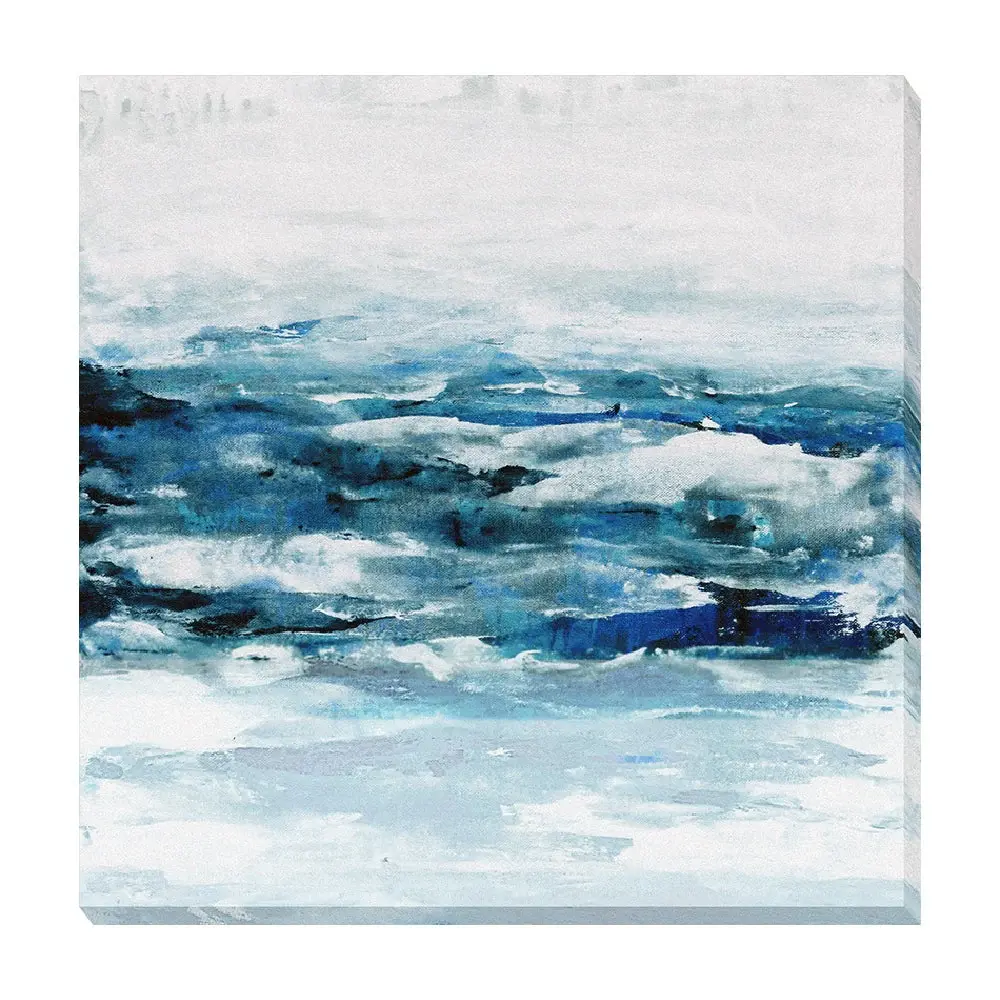 Seaside Escape' - Wrapped Sailcloth - 93x93cm