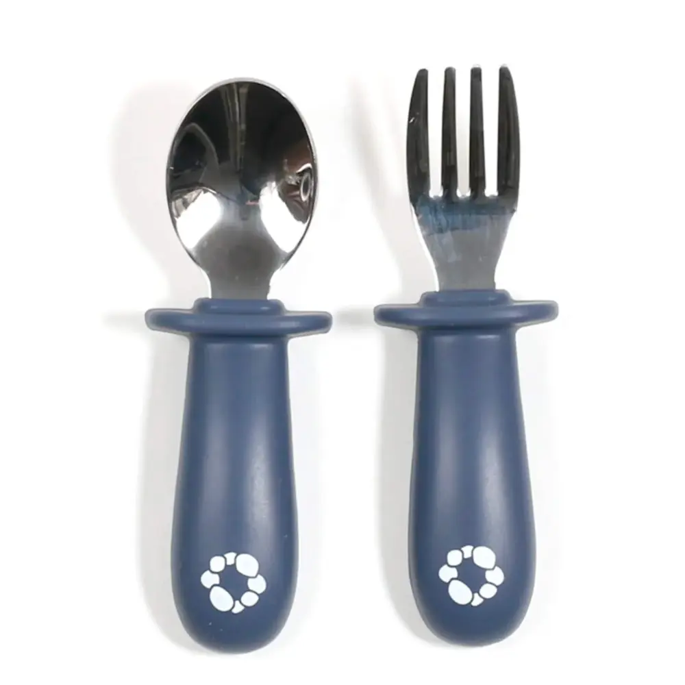 Spoon & Fork Set- Blueberry