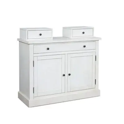 Greddinton - Bakers Rack Base - Alabaster
