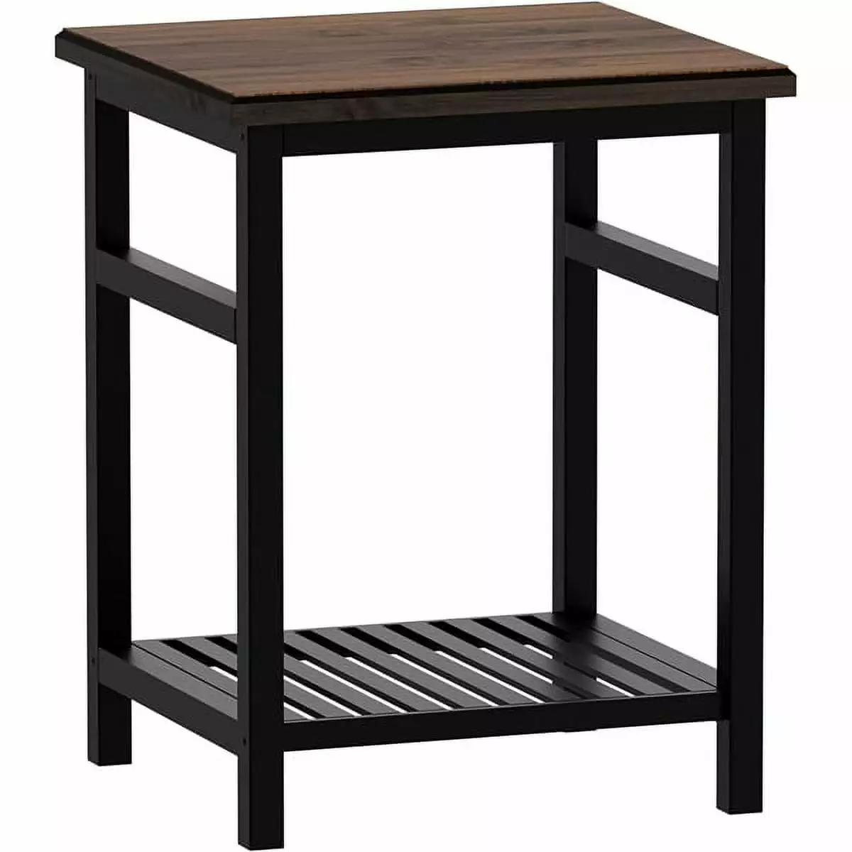 Nightstand Bamboo Bedside Table Side Table Bedroom Living Room Baking Paint SY