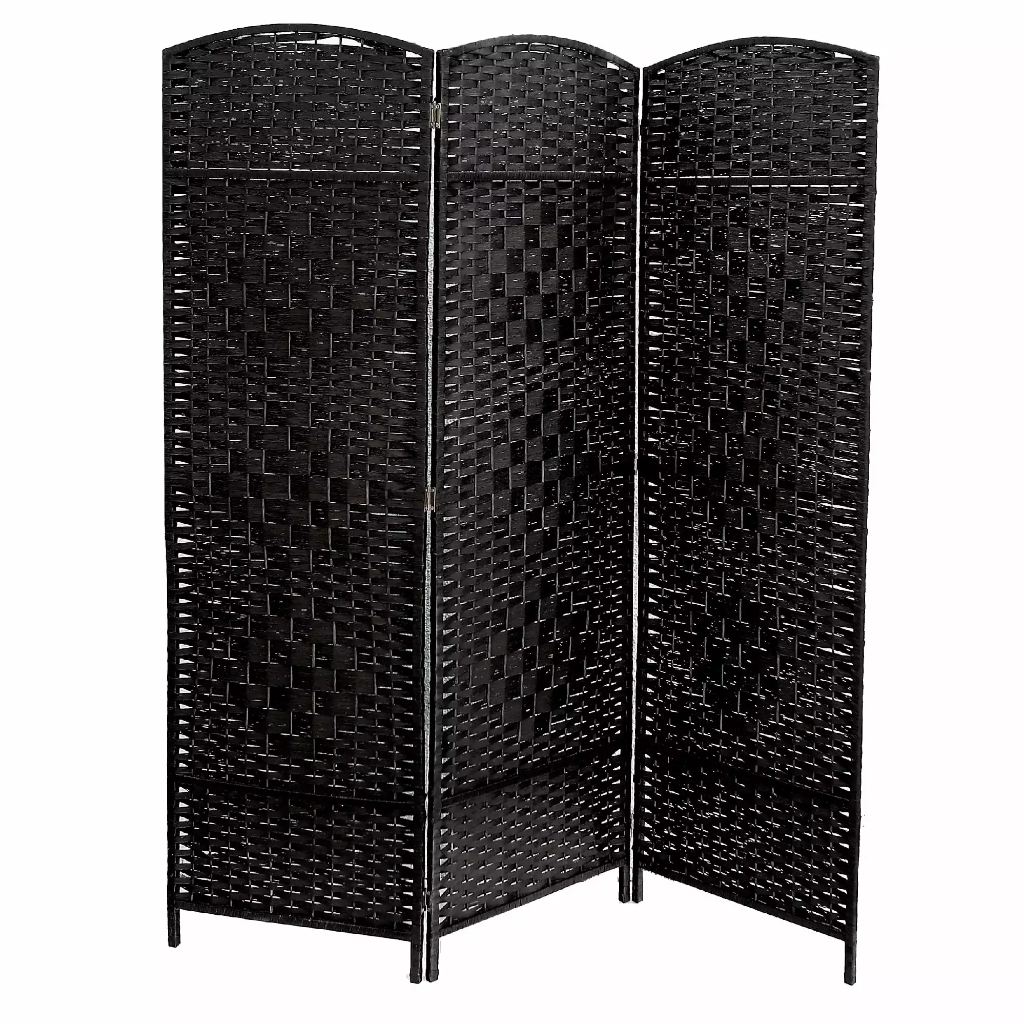 Maison Concepts 3 Panel Woven Bamboo Screen Micah 4L x 5W x 35H Folding Partition