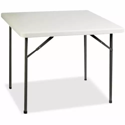Lorell Banquet Folding Table 29 Height Steel Gray LLR60328