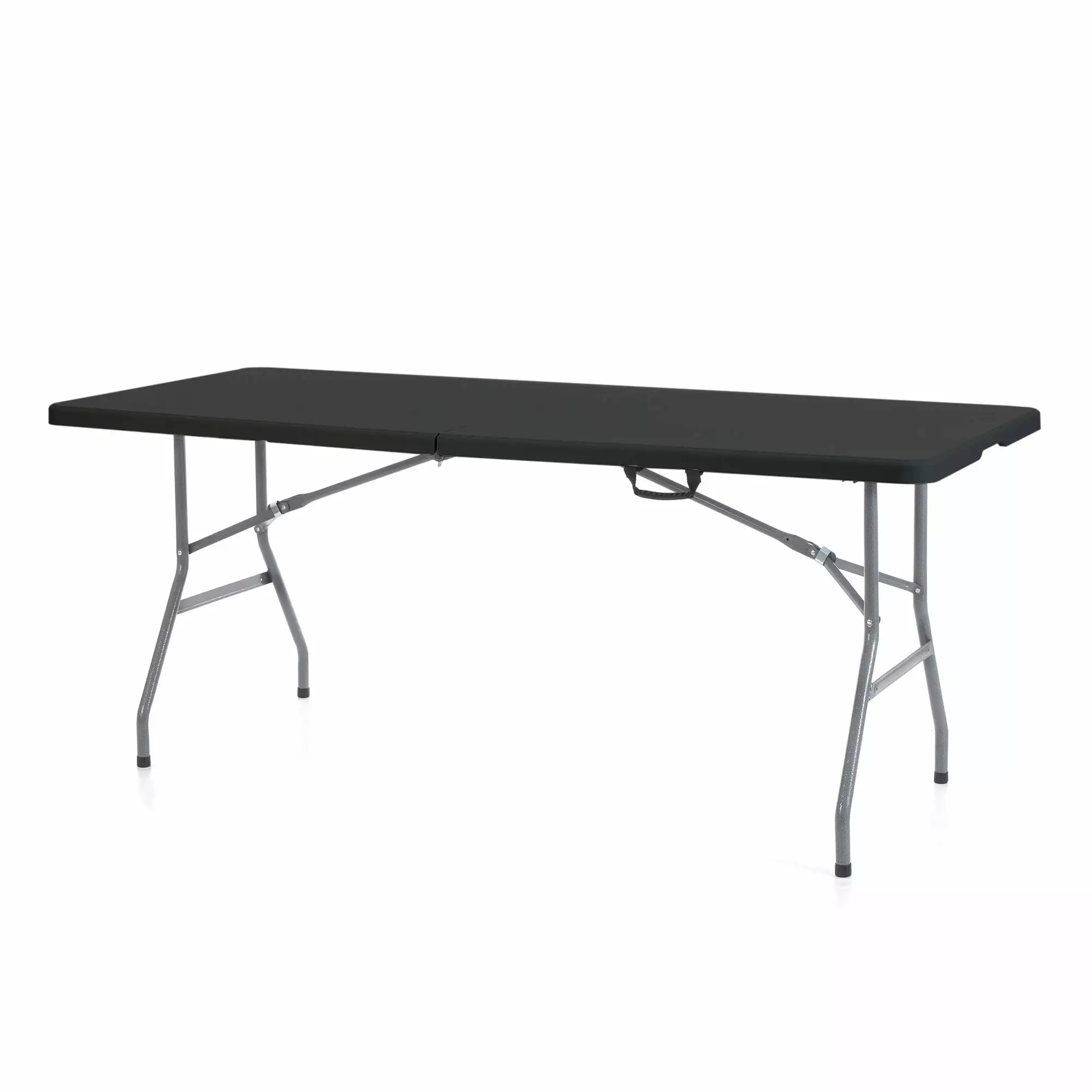 Open Box Plastic Development Group 6 Ft Fold Half Folding Banquet Table Events and Parties