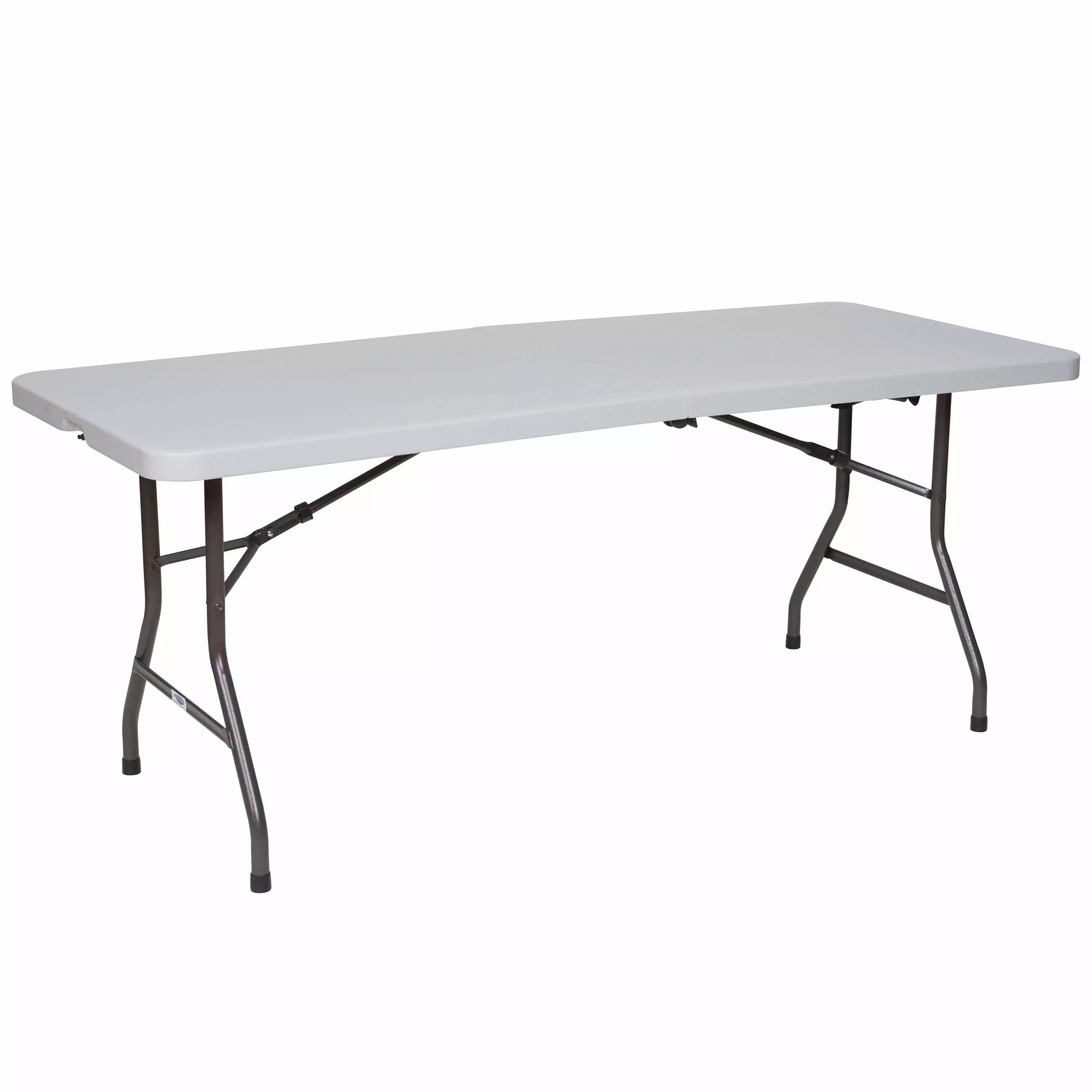 Rhino Plastic Table 6' x 30 Half Folding Banquet Table Events