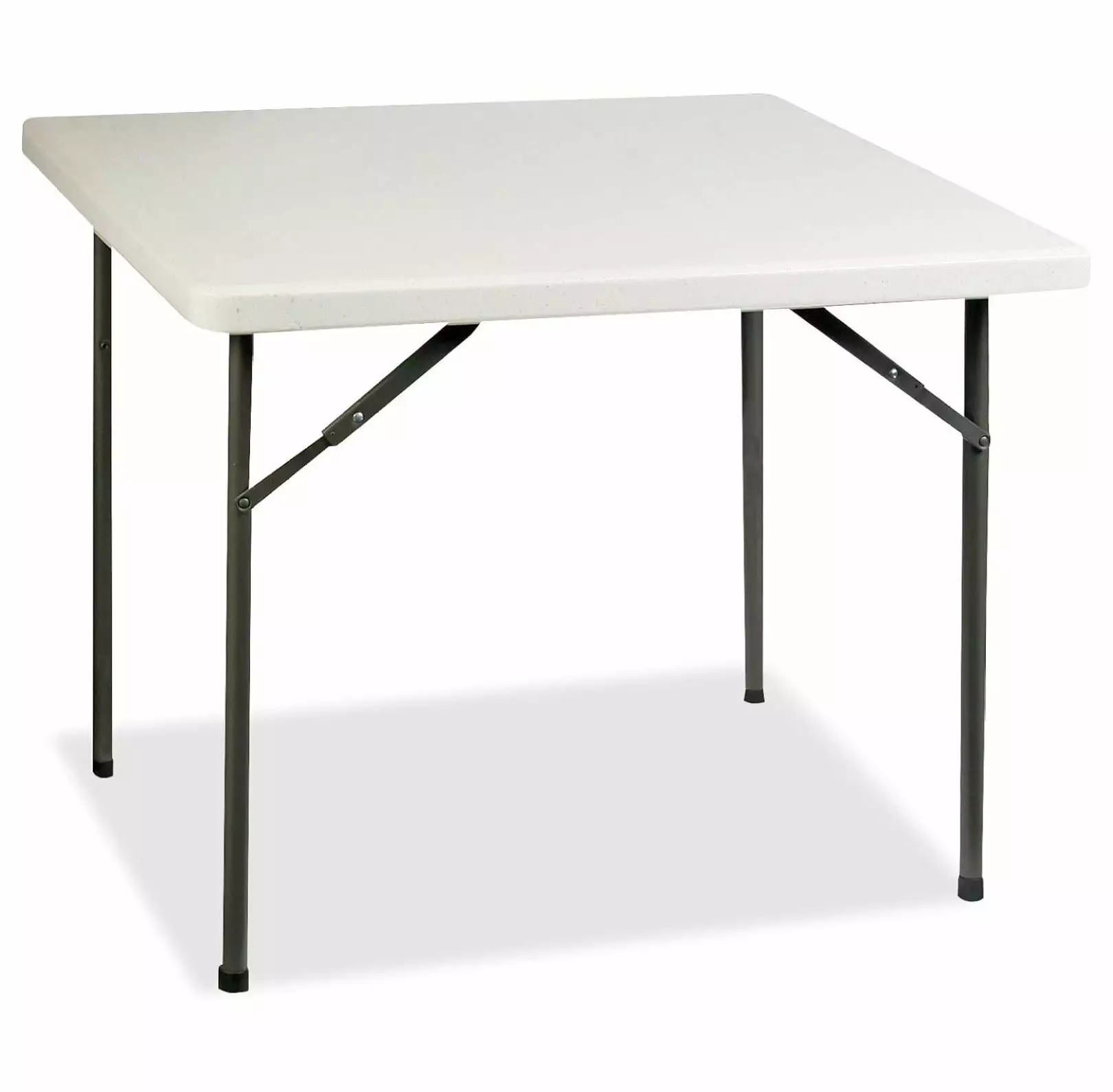 WIixle Banquet Folding Table Gray Portable Event Table