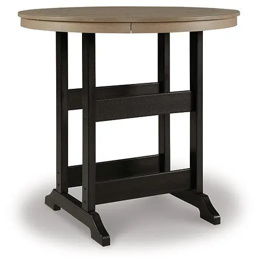 Fairen Trail Bar Table Rustic Wood Counter Height Table