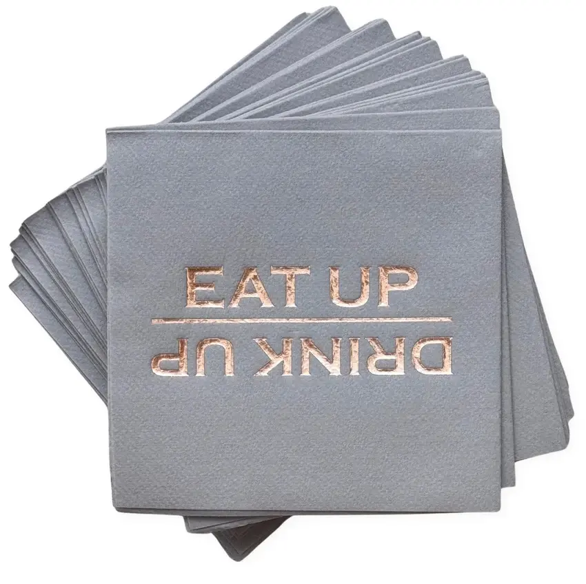 Cloth-Like Disposable Cocktail Napkins