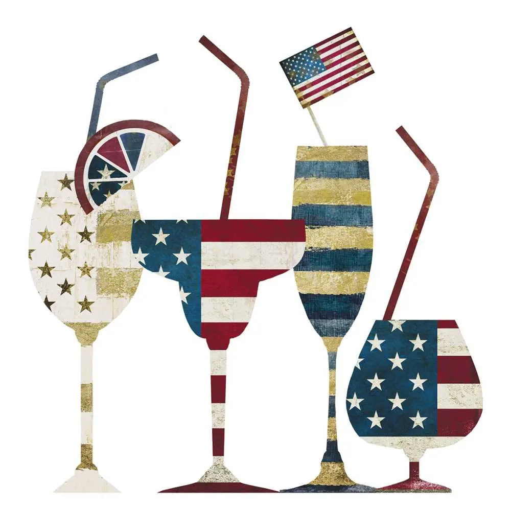 Drink Up America Beverage Napkins