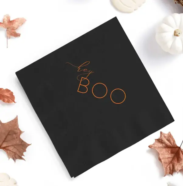 Hey Boo Napkins