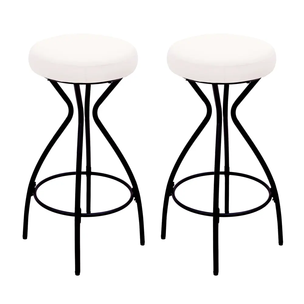 Modern Backless Bar Stools Kitchen Island adjust 2)