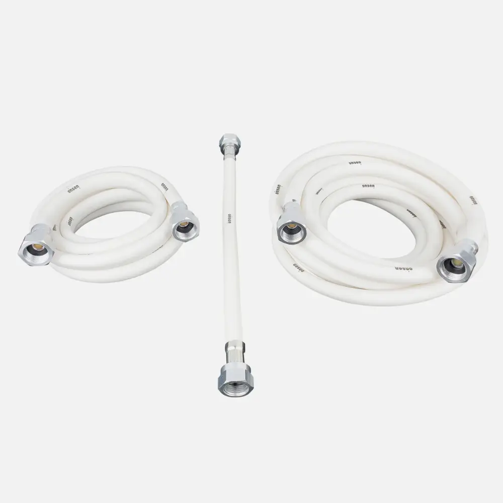 Onsen ½” Water Hose Kit Travel-friendly Tankless Water Heater, Pump and Accumulator