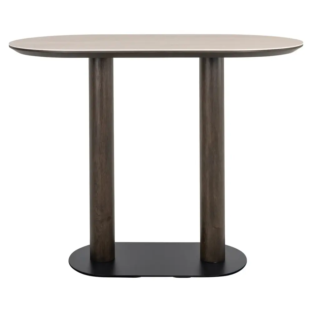 Ritz Travertine Bar Table - Espresso