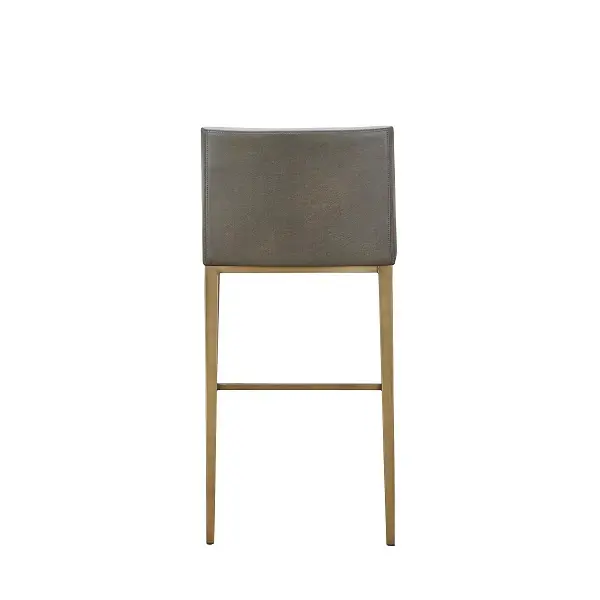Modrest Fairview - Contemporary Grey + Warm alloy Bar Stool Ice Bucket
