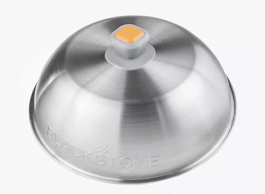Blackstone Signature 12 Round Basting Cover Steaming and Melting on Griddles