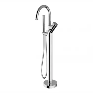 Hypoallergenic Organic Floor-mounted bath faucet hand shower