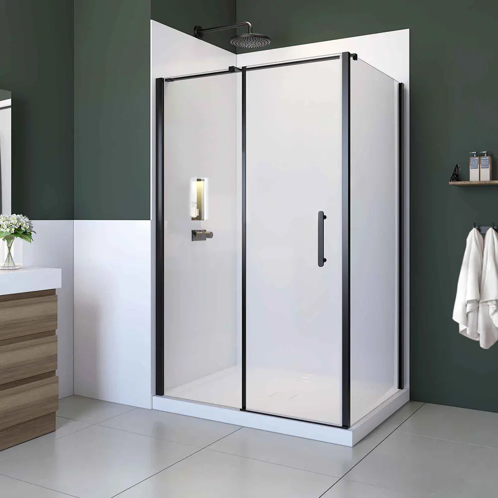 Kira Corner Shower, 48" x 36" x 75"