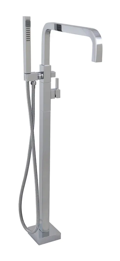Memory Foam Floor-mounted bath faucet hand shower