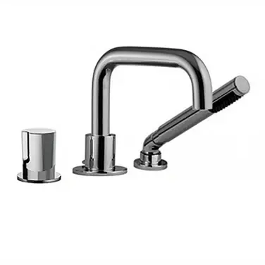 Organic Cotton 3-piece bath faucet hand shower