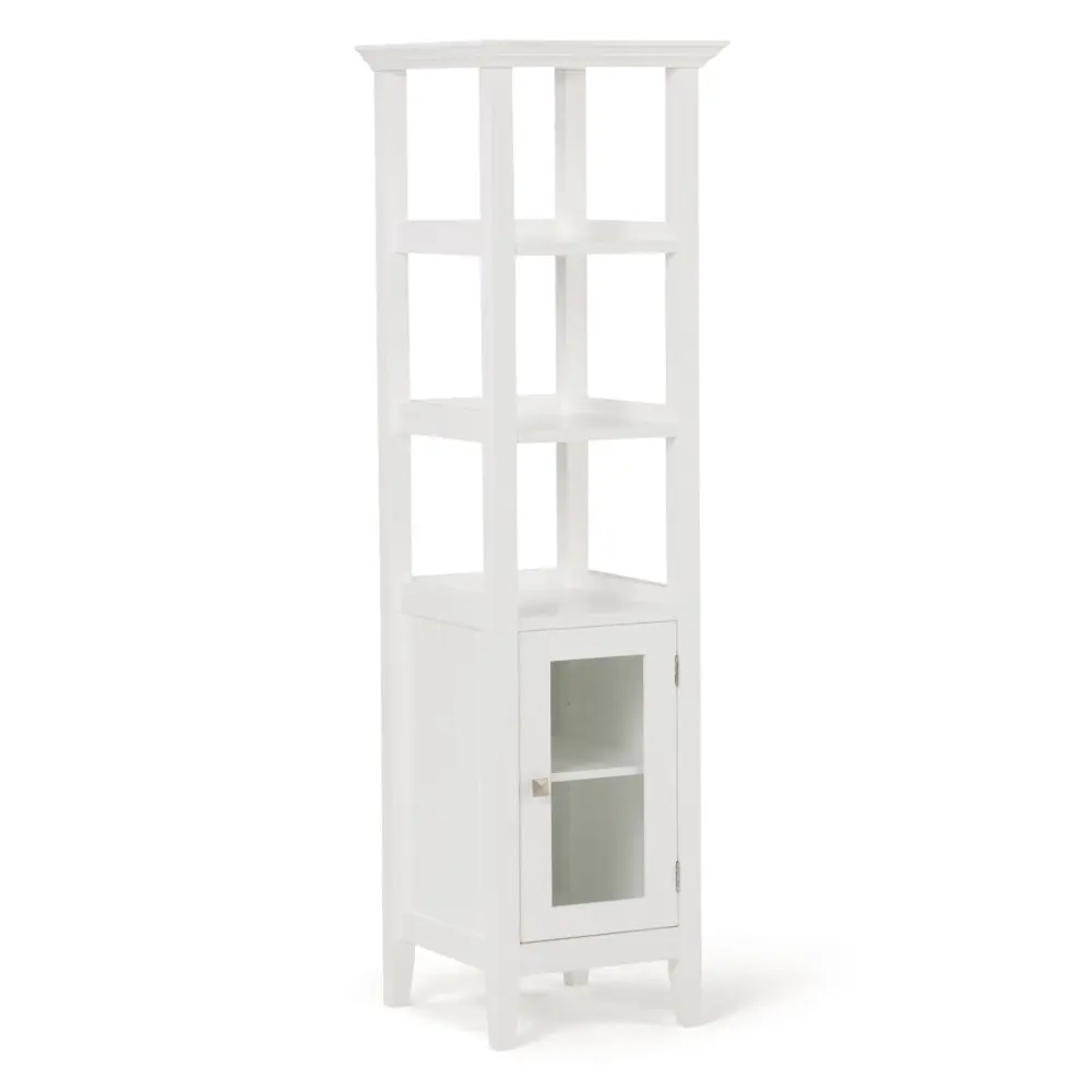 Water Absorbent Acadian - Bath Storage Tower - Genuine White