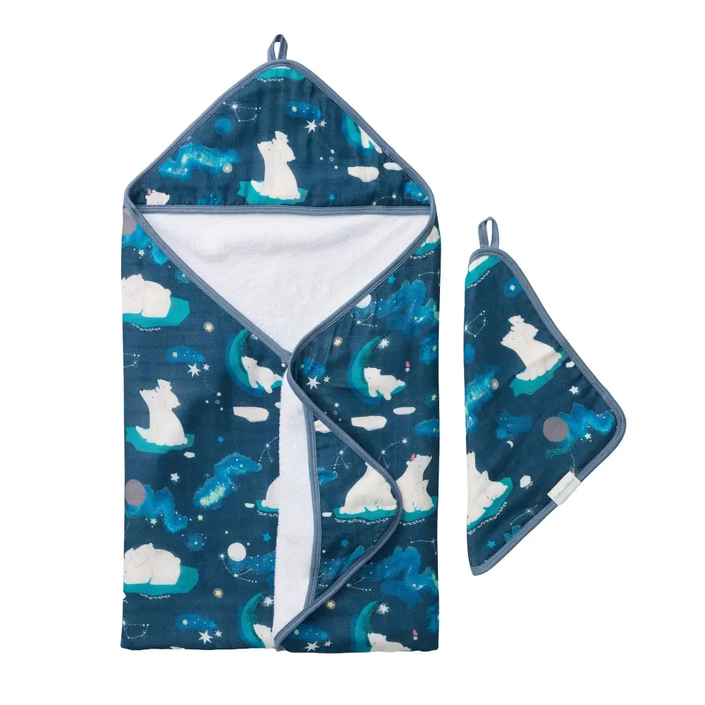 Hooded Towel Set-Stargazing Be | Ultra Soft & Plush
