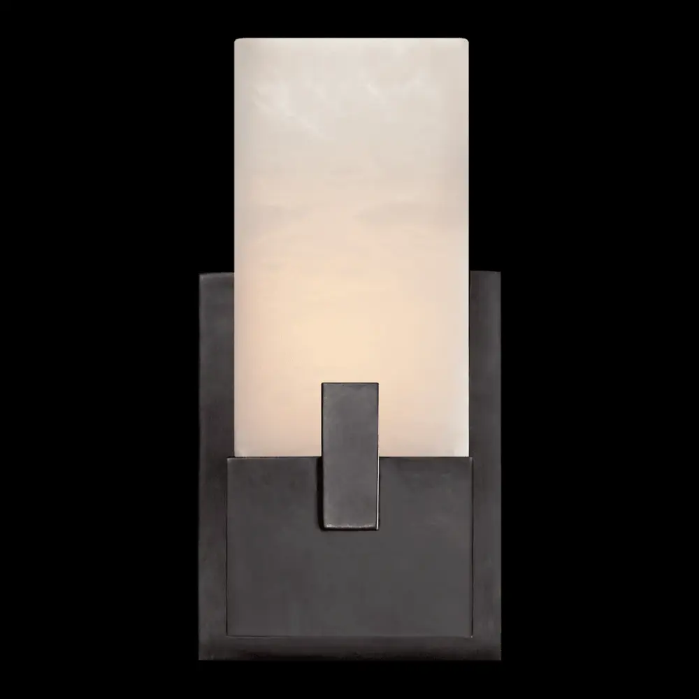 Covet Short Clip Bath Sconce - Bronze