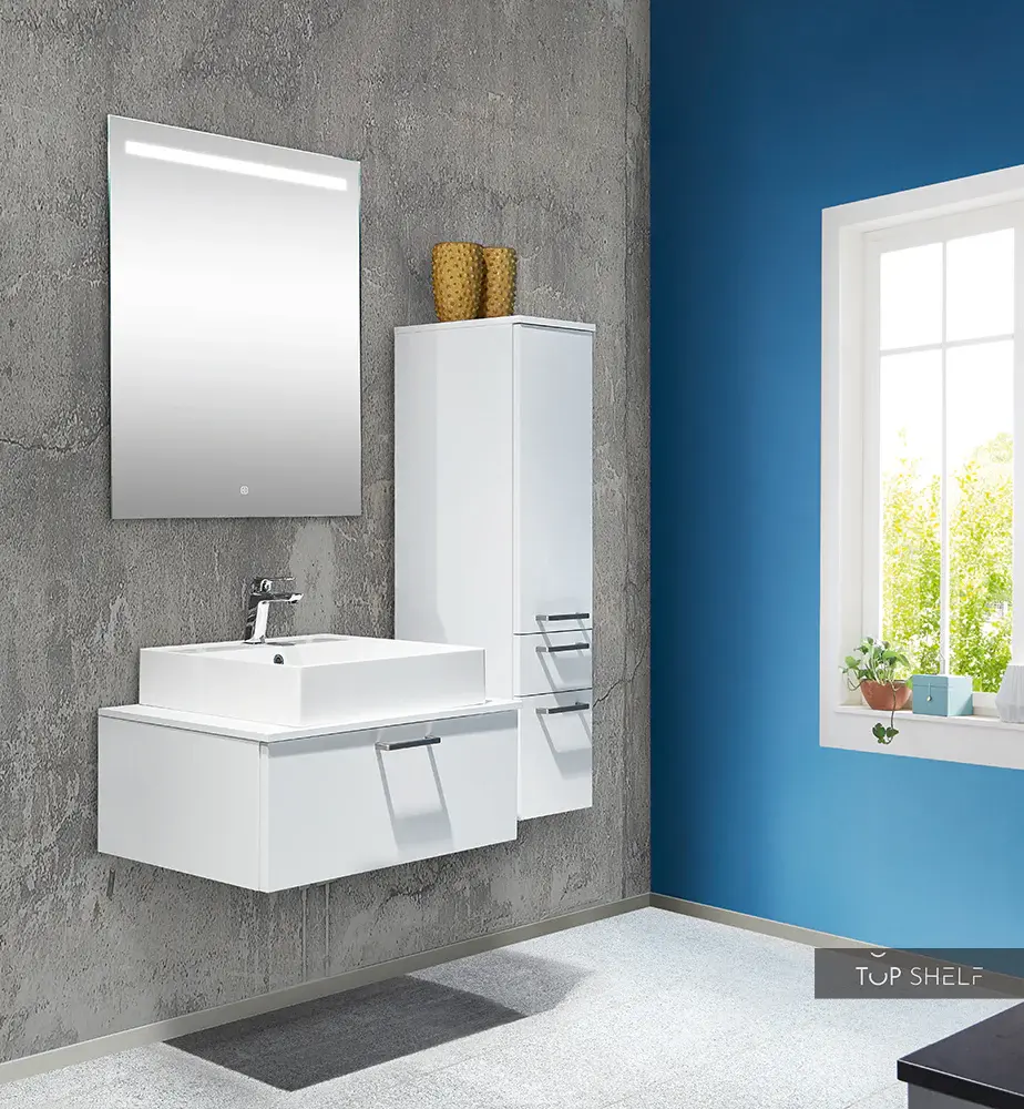 nobilia bathroom furniture adjust "Bad Heilbrunn" configurable bathroom cabinets / without mirror