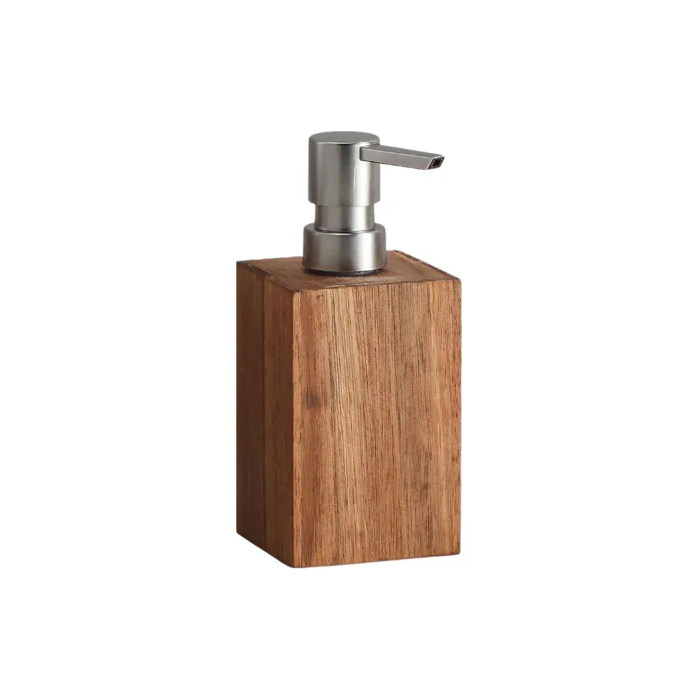 Acacia Wood Soap Dispenser