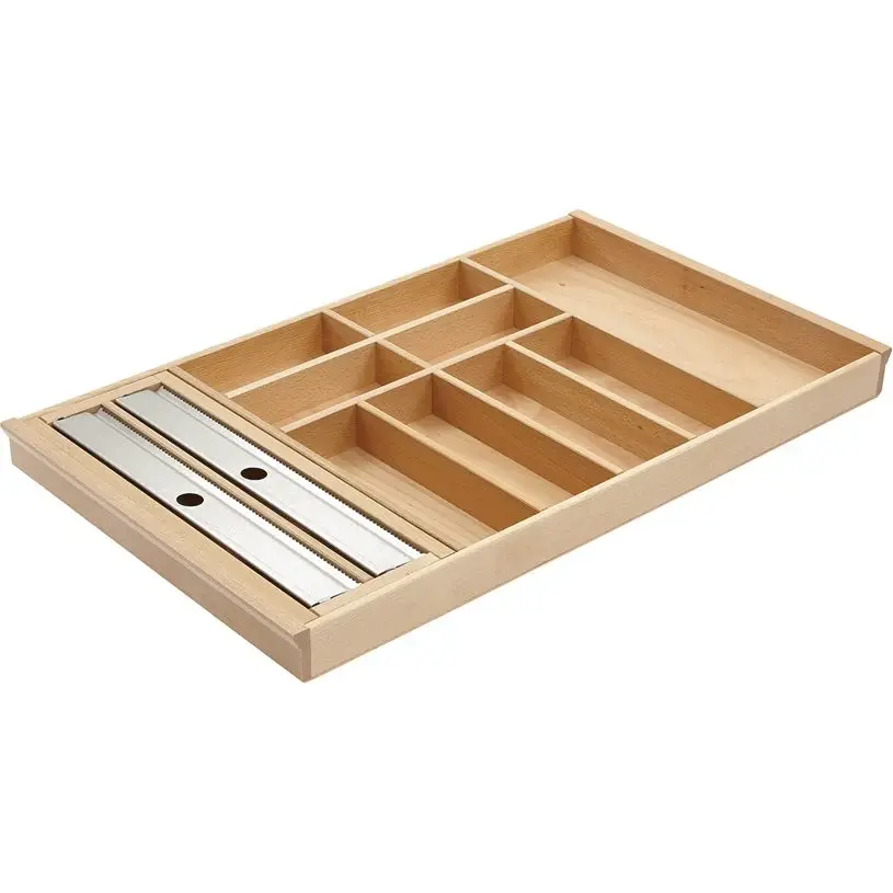 nobilia wooden cutlery insert beech insert foil dispenser BE-F90H 90 cm